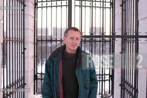 Russian author Mark Kharitonov in moscow. ©Ulf Andersen/Rosebud2