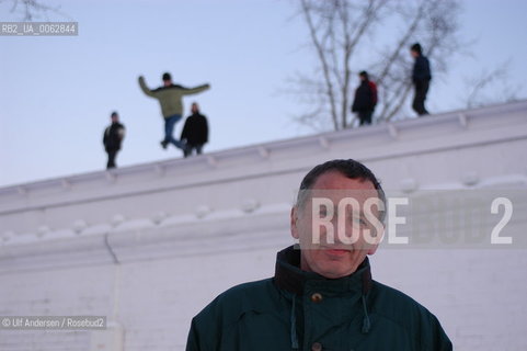 Russian author Mark Kharitonov in moscow. ©Ulf Andersen/Rosebud2