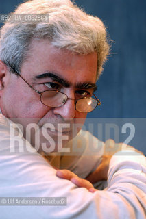 Lebanese writer Elias Khoury. Paris, March 28, 2004 - ©Ulf Andersen/Rosebud2