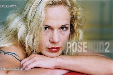 Israeli writer Alona Kimhi. Paris, August 28, 2001 - ©Ulf Andersen/Rosebud2