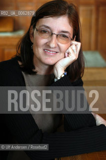 American writer Barbara Kingslover. Paris, October 20, 2002 - ©Ulf Andersen/Rosebud2