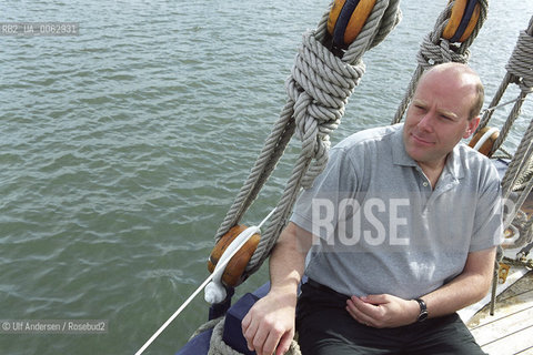 English writer Matthew Kneale. Saint Malo, May 18, 2002 - ©Ulf Andersen/Rosebud2