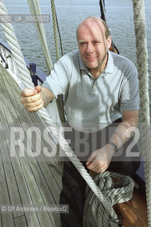 English writer Matthew Kneale. Saint Malo, May 18, 2002 - ©Ulf Andersen/Rosebud2