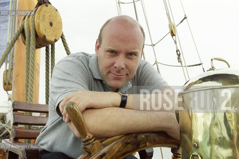 English writer Matthew Kneale. Saint Malo, May 18, 2002 - ©Ulf Andersen/Rosebud2