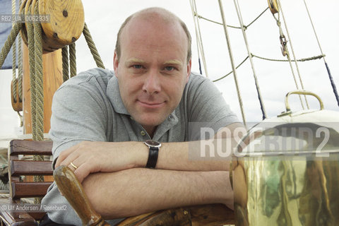 English writer Matthew Kneale. Saint Malo, May 18, 2002 - ©Ulf Andersen/Rosebud2