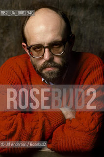 Lithuanian writer Saulius Tomas Kondrotas. Paris, October 21, 1991 - ©Ulf Andersen/Rosebud2