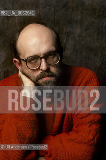 Lithuanian writer Saulius Tomas Kondrotas. Paris, October 21, 1991 - ©Ulf Andersen/Rosebud2