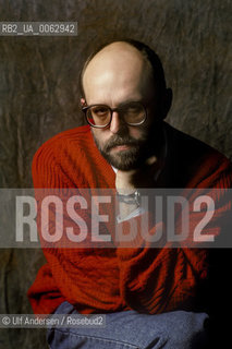 Lithuanian writer Saulius Tomas Kondrotas. Paris, October 21, 1991 - ©Ulf Andersen/Rosebud2