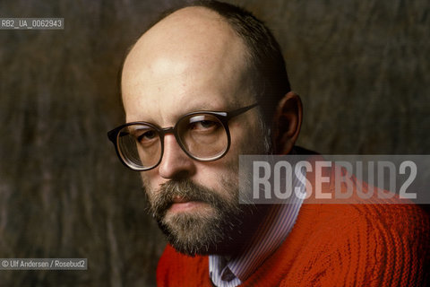 Lithuanian writer Saulius Tomas Kondrotas. Paris, October 21, 1991 - ©Ulf Andersen/Rosebud2