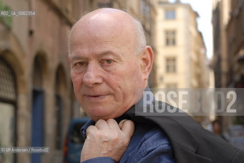 Albanian writer Fatos Kongoli. Lyon, May 29, 2008 - ©Ulf Andersen/Rosebud2