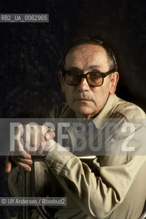 Polish writer Tadeusz Konwicki. Paris, May 17, 1990 - ©Ulf Andersen/Rosebud2