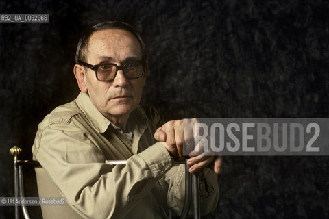 Polish writer Tadeusz Konwicki. Paris, May 17, 1990 - ©Ulf Andersen/Rosebud2