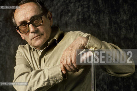 Polish writer Tadeusz Konwicki. Paris, May 17, 1990 - ©Ulf Andersen/Rosebud2