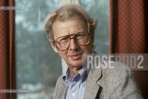 American writer Michael Korda. Paris, October 6, 1996 - ©Ulf Andersen/Rosebud2