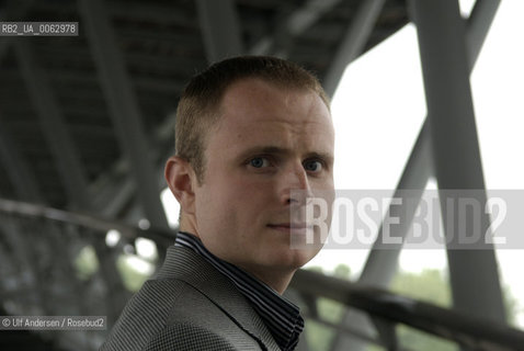 American writer Michael Koryta. Paris, May 11, 2009 - ©Ulf Andersen/Rosebud2