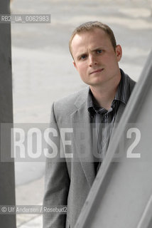 American writer Michael Koryta. Paris, May 11, 2009 - ©Ulf Andersen/Rosebud2