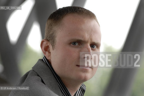 American writer Michael Koryta. Paris, May 11, 2009 - ©Ulf Andersen/Rosebud2