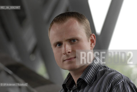 American writer Michael Koryta. Paris, May 11, 2009 - ©Ulf Andersen/Rosebud2