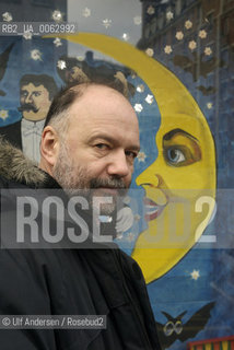 Ukrainian writer Andrei Kourkov. Paris, January 22, 2010 - ©Ulf Andersen/Rosebud2