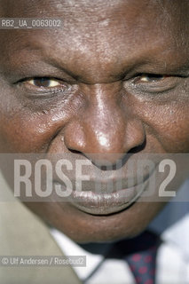 Ahmadou Kourouma, writer from Ivory Coast. Paris, September 15, 2000 - ©Ulf Andersen/Rosebud2