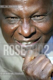 Ahmadou Kourouma, writer from Ivory Coast. Paris, September 15, 2000 - ©Ulf Andersen/Rosebud2