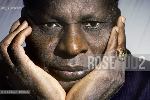 Ahmadou Kourouma, writer from Ivory Coast. Paris, December 13, 1989 - ©Ulf Andersen/Rosebud2