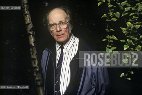 Estonian writer Jaan Kross. Paris, October 16, 1990 - ©Ulf Andersen/Rosebud2