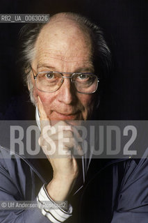 Estonian writer Jaan Kross. Paris, October 16, 1990 - ©Ulf Andersen/Rosebud2