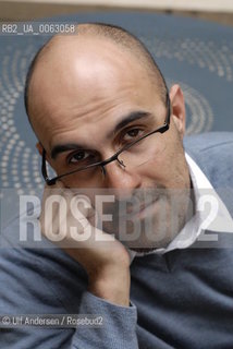 English writer Hari Kunzru. Paris, April 8, 2008 - ©Ulf Andersen/Rosebud2