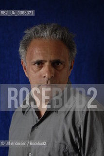 English writer Hanif Kureishi. Paris, June 19, 2008 - ©Ulf Andersen/Rosebud2