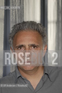 English writer Hanif Kureishi. Paris, June 19, 2008 - ©Ulf Andersen/Rosebud2