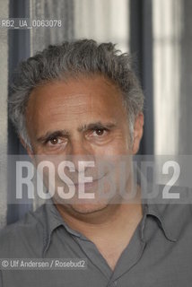 English writer Hanif Kureishi. Paris, June 19, 2008 - ©Ulf Andersen/Rosebud2