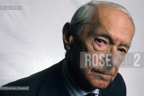 Andrejz Kusniewicz, (1904-1993) Polish writer. Paris, May 20, 1989 - ©Ulf Andersen/Rosebud2