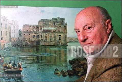 Italian writer Rafaele La Capria, at home in Rome, February 1, 2001 - ©Ulf Andersen/Rosebud2