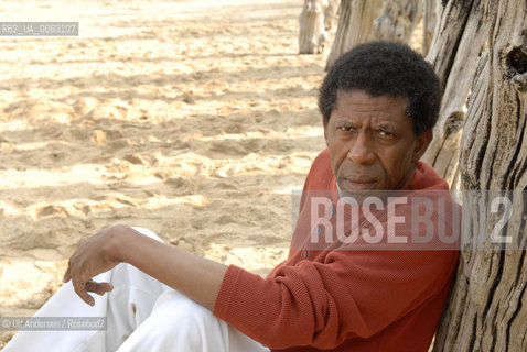 Canadian writer Dany Laferriere. Saint Malo, May 15, 2008 - ©Ulf Andersen/Rosebud2