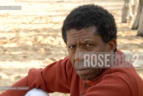 Canadian writer Dany Laferriere. Saint Malo, May 15, 2008 - ©Ulf Andersen/Rosebud2