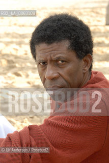 Canadian writer Dany Laferriere. Saint Malo, May 15, 2008 - ©Ulf Andersen/Rosebud2