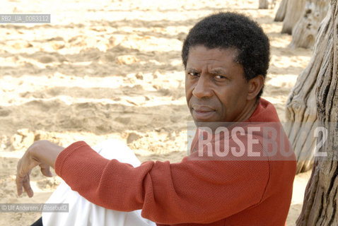 Canadian writer Dany Laferriere. Saint Malo, May 15, 2008 - ©Ulf Andersen/Rosebud2