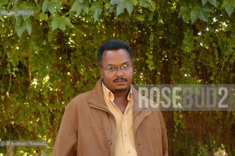 American writer Jake Lamar. Paris, September 19, 2005 - ©Ulf Andersen/Rosebud2