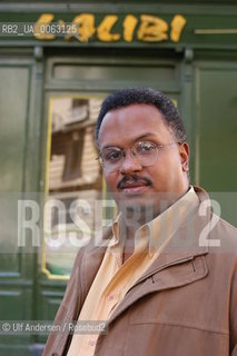 American writer Jake Lamar. Paris, September 19, 2005 - ©Ulf Andersen/Rosebud2