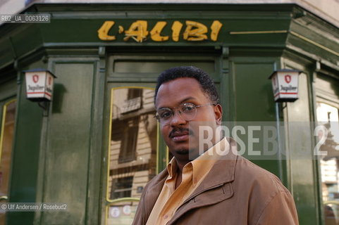 American writer Jake Lamar. Paris, September 19, 2005 - ©Ulf Andersen/Rosebud2