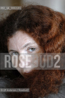 Russian journalist and writer Julia Latynina. Lyon, April 10, 2010 - ©Ulf Andersen/Rosebud2