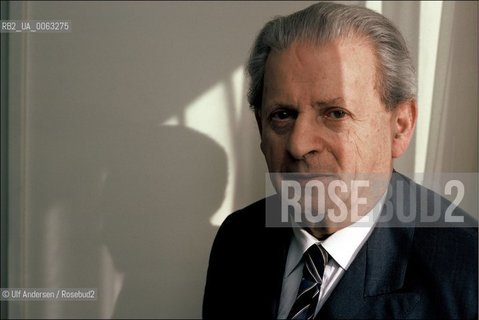 Emmanuel Levinas, French philosopher, at home in Paris, November 18, 1985 - ©Ulf Andersen/Rosebud2