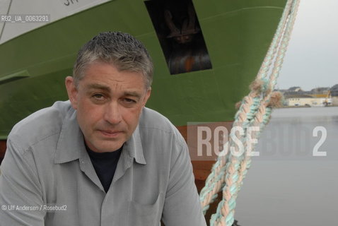 American writer Iain Levison. Saint Malo, May 10, 2008 - ©Ulf Andersen/Rosebud2