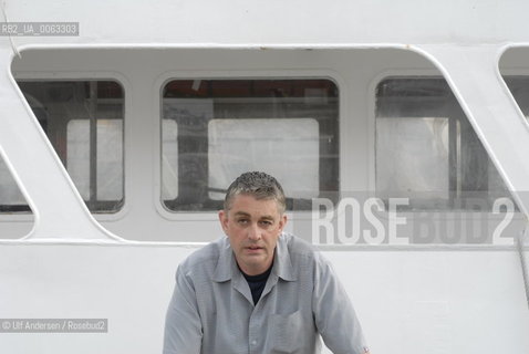 American writer Iain Levison. Saint Malo, May 10, 2008 - ©Ulf Andersen/Rosebud2