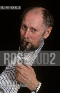 Swedish writer Torgny Lindgren. Paris, March 21, 1995 - ©Ulf Andersen/Rosebud2