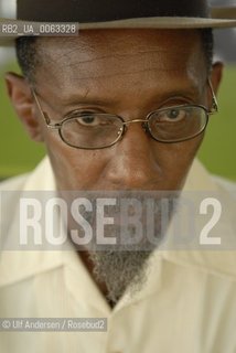 English writer Linton Kwesi Johnson. Toulouse, May 20, 2007 - ©Ulf Andersen/Rosebud2