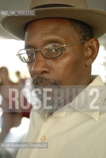 English writer Linton Kwesi Johnson. Toulouse, May 20, 2007 - ©Ulf Andersen/Rosebud2