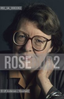 English writer Penelope Lively. Paris, February 18, 1992 - ©Ulf Andersen/Rosebud2