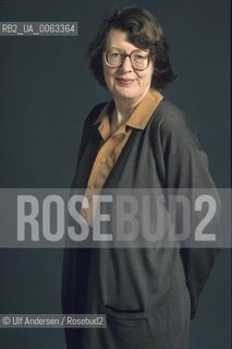 English writer Penelope Lively. Paris, February 18, 1992 - ©Ulf Andersen/Rosebud2